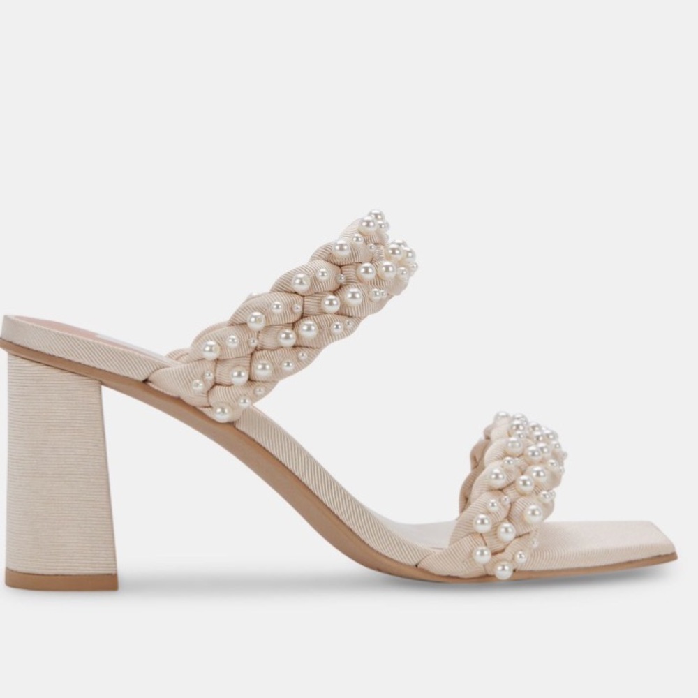 Dolce Vita Vanilla Pearl Heels